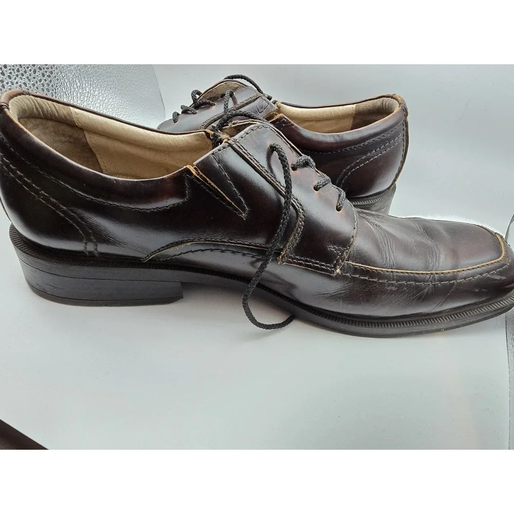 Florsheim‎ Brown Leather Oxfords Men's 11.5D #13113-221